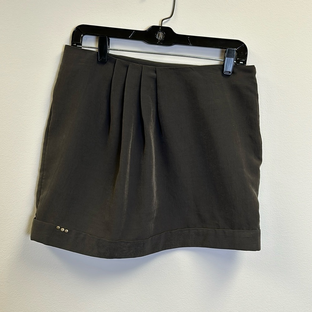 Society for Rational Dress Medium Gray/Brown mini skirt